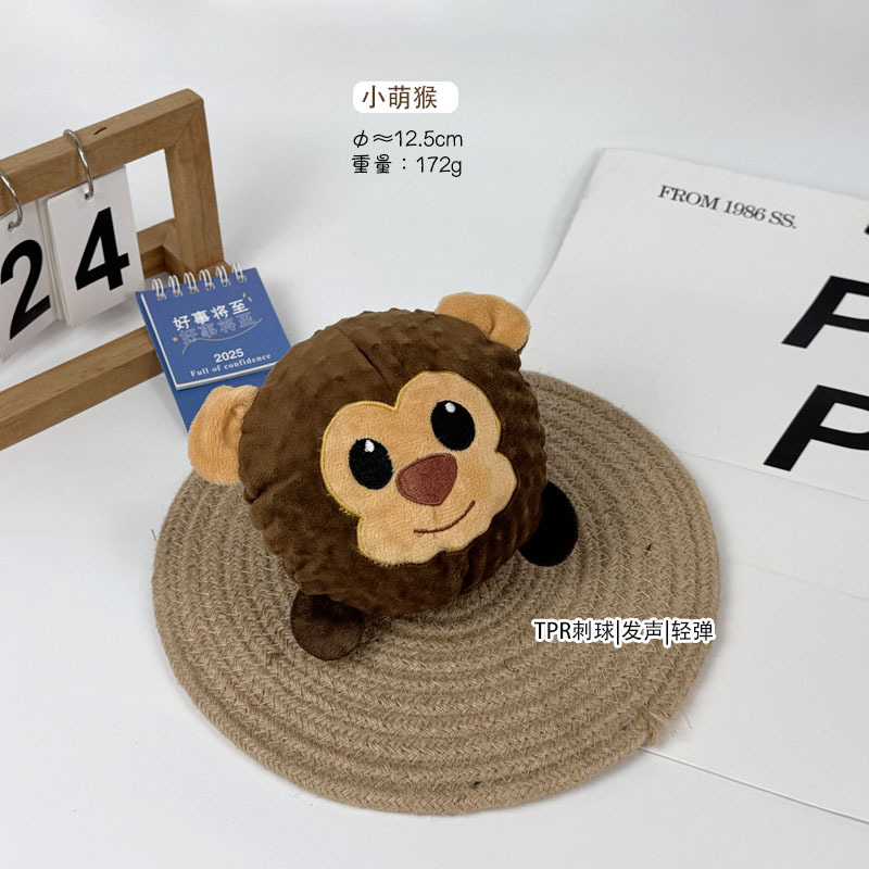 chew resistant squeaky dog toy dental care & boredom buster for puppies, golden retrievers & large breeds