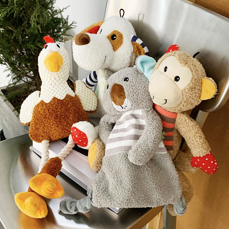 durable squeaky dog toy chew resistant for puppies, golden retrievers & large breeds | boredom buster & training tool