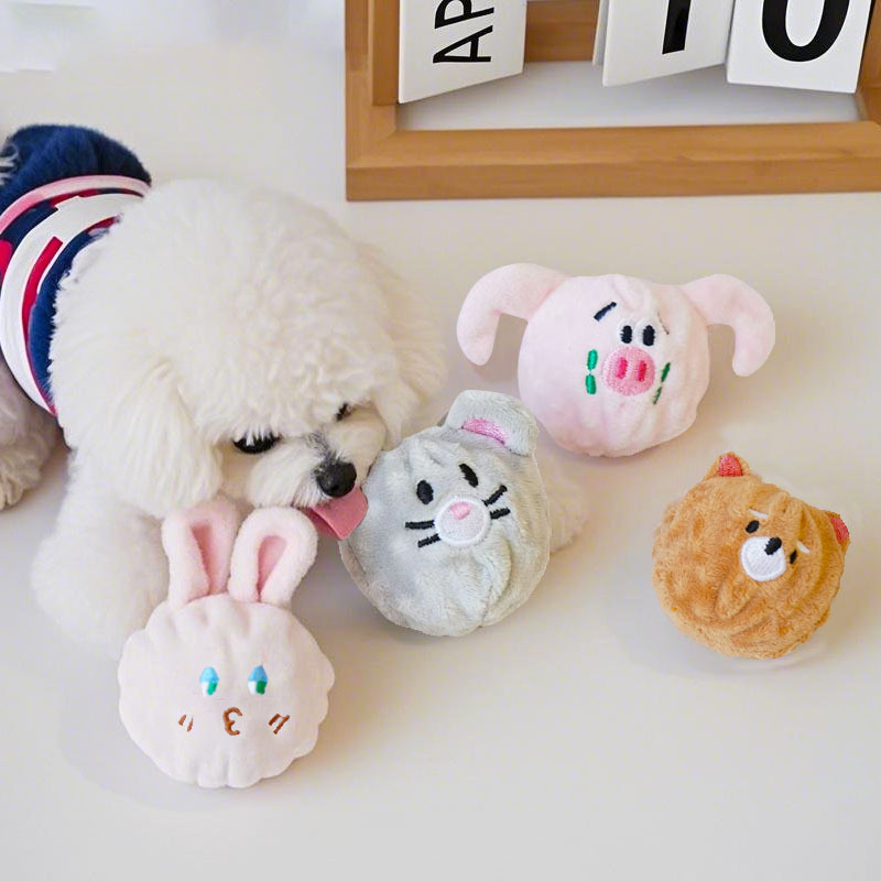 chew resistant squeaky dog toy dental care & boredom buster for puppies, golden retrievers & large breeds