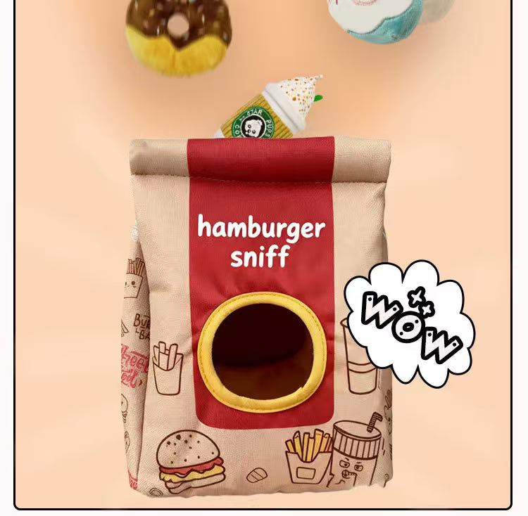 dog snuffle digging toy squeaky foraging toy for boredom relief & mental stimulation