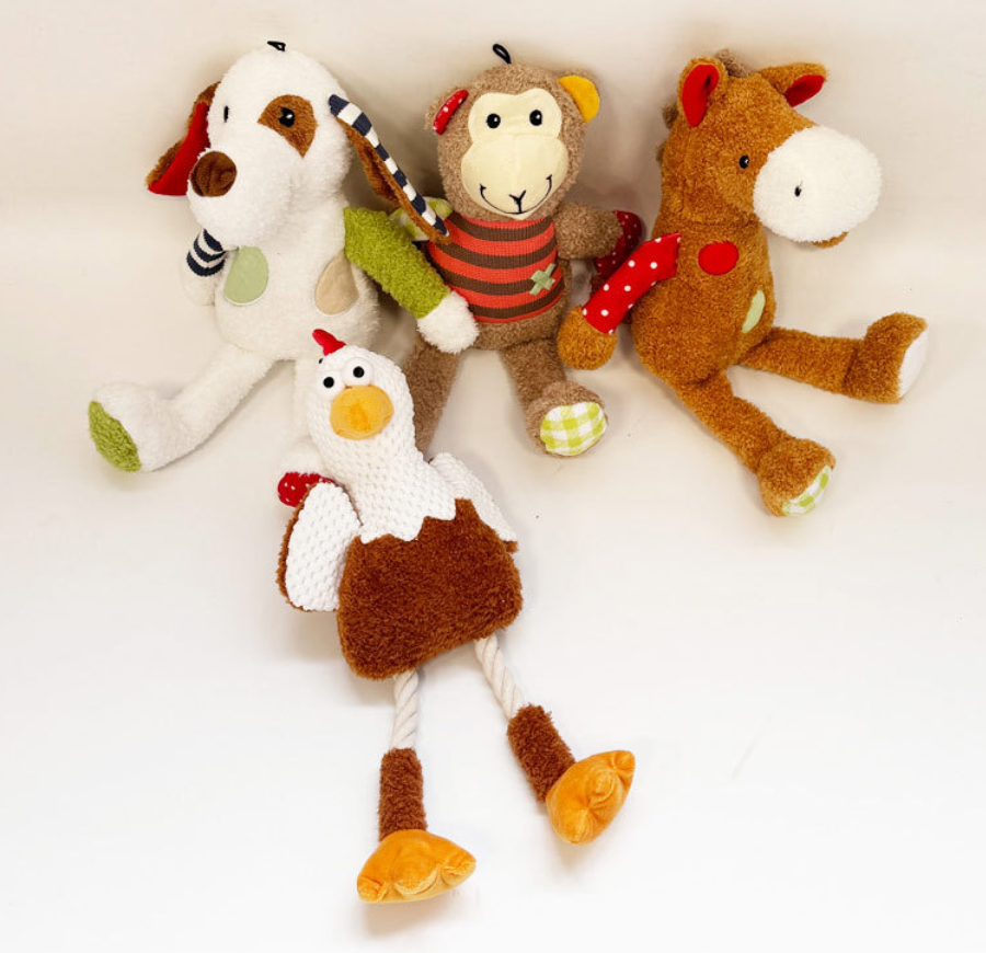 durable squeaky dog toy chew resistant for puppies, golden retrievers & large breeds | boredom buster & training tool