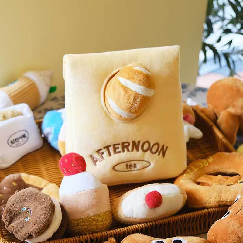 dog snuffle digging toy squeaky foraging toy for boredom relief & mental stimulation