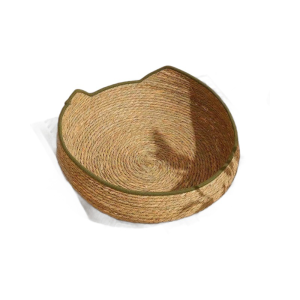 half open bed for cats and dogs rush weave