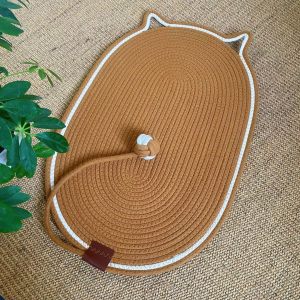 oval sleeping pad for cats and dogs