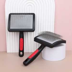 Pet Grooming Brush for Dogs & Cats - Slicker Brush for Shedding & Detangling