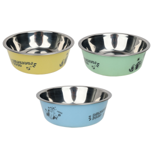 Custom Non-Slip Pet Double Bowls for Dogs & Cats - Stainless Steel/Ceramic Food and Water Bowl Set (OEM/ODM)