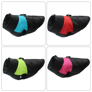 Custom Pet Winter Coat for Dogs - Thick Warm Windproof Dog Vest Padded Jacket (OEM/ODM)