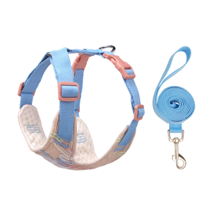 Cute Puppy Backpack Harness - Korean Style Tulle Pet Leash Outdoor Walking Dog Chest Harness
